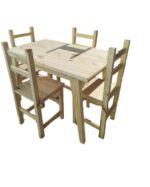 JUEGO DE COMEDOR  ---MODELO RECTO--- - Imagen 4